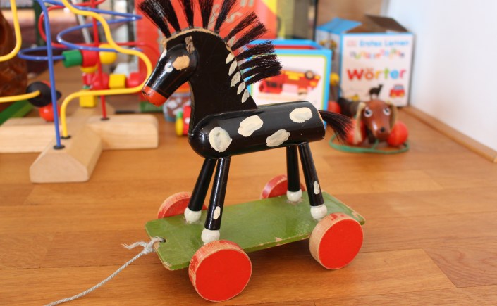 Heißgeliebtes Holzpferdchen